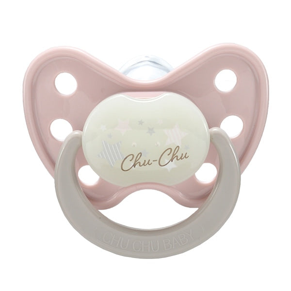 【德國製】ChuChu 防哨牙夜光嬰兒按撫奶嘴 (6個月以上適用)**