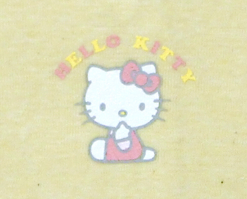 【日本製】Hello Kitty 有機棉長袖嬰兒內衣/和尚袍