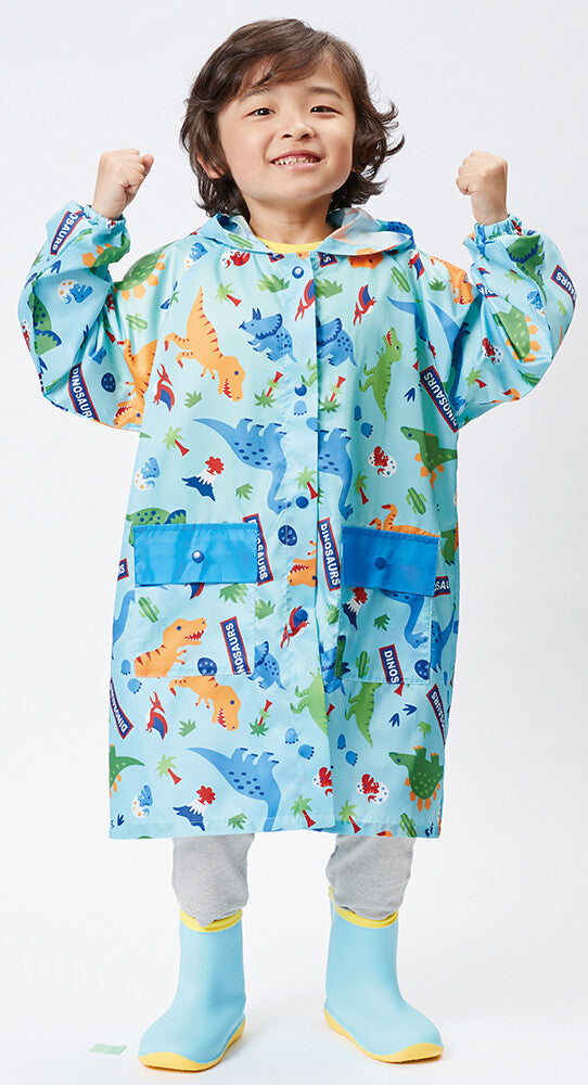 【日本直送】日本Skater 恐龍兒童長袖雨衣雨褸