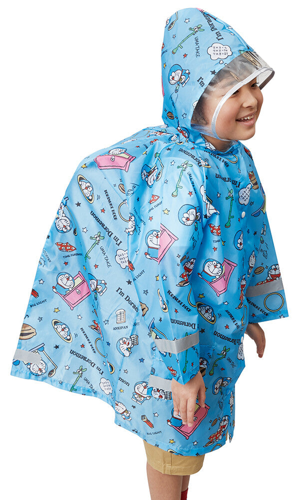 【日本直送】日本Skater 多啦A夢長袖雨衣雨褸