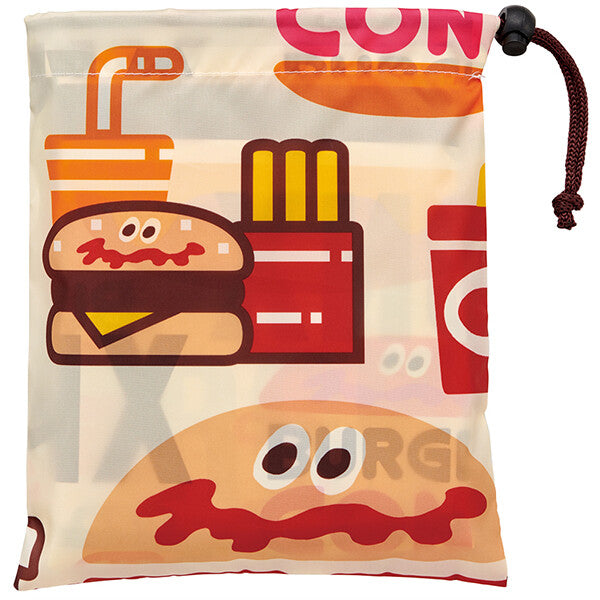 【日本直送】日本Skater Burger Konks圖案兒童斗篷式雨衣