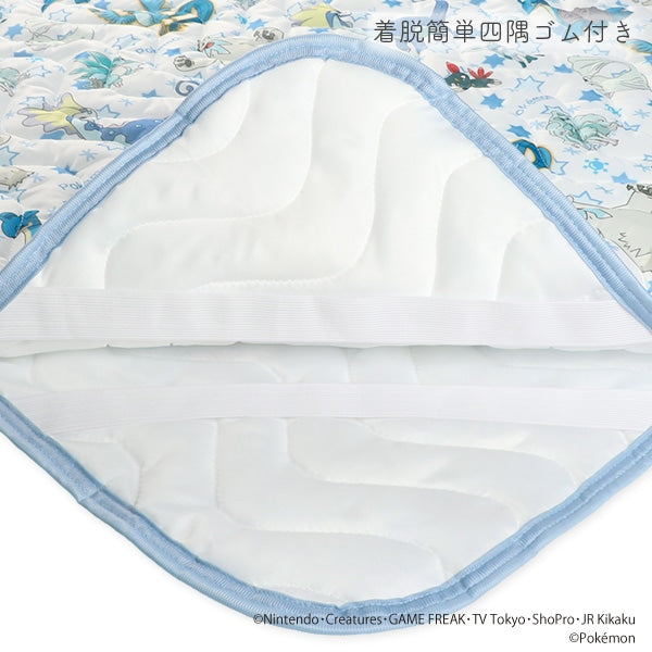 【日本直送】特大涼感床墊 - 藍白Pokémon