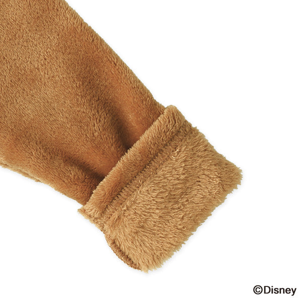 【日本直送】Disney Baby 鋼牙與大鼻Chip & Dale 長袖有帽抓絨連身衣