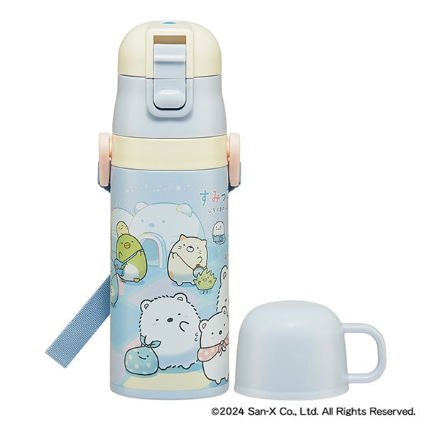 【日本直送】Skater 2 Way 不鏽鋼保溫水壺 350ml/420ml - 角落生物