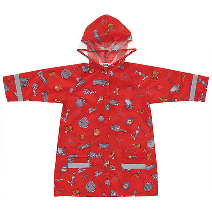 【日本直送】日本Skater 紅色Tom and Jerry兒童長袖雨衣雨褸