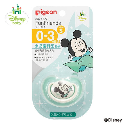 【日本直送】Pigeon x Disney Baby 嬰兒按撫奶嘴L碼 (0-3個月適用) - 米奇老鼠Mickey Mouse