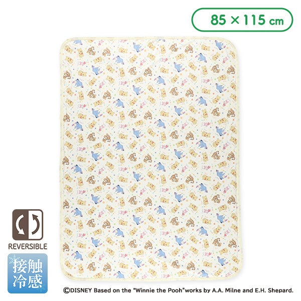 【日本直送】Disney雙面絨毛涼感被 - 小熊維尼 Winnie the Pooh