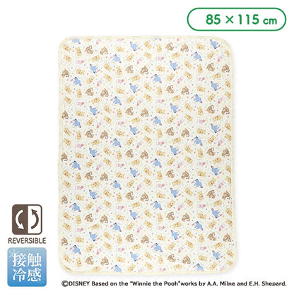【日本直送】Disney雙面絨毛涼感被 - 小熊維尼 Winnie the Pooh