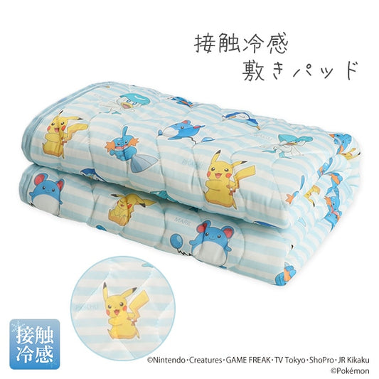 【日本直送】涼感床墊 - 間條 Pokémon