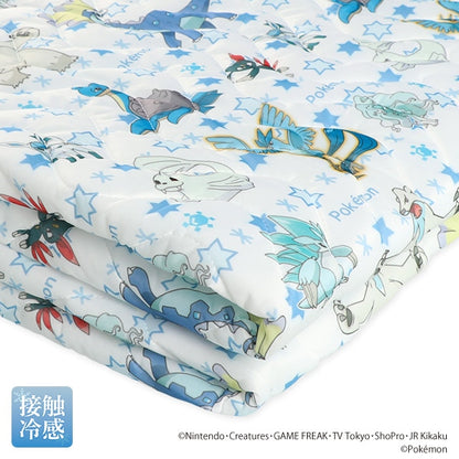 【日本直送】特大涼感床墊 - 藍白Pokémon