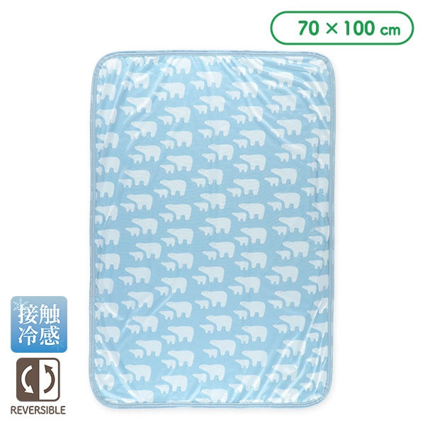 【日本直送】雙面絨毛涼感被 - 北極熊