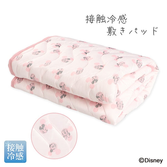 【日本直送】涼感床墊 - Disney 米妮&米奇Mickey Mouse＆Minnie Mouse