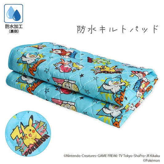 【日本直送】嬰兒吸汗防水床墊 -Pokémon