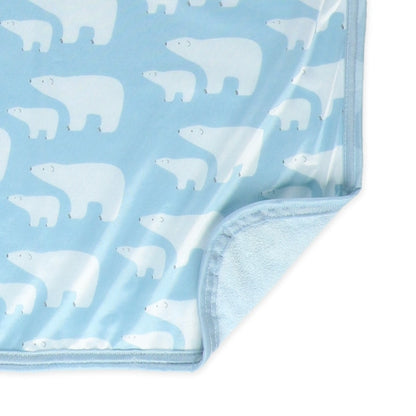 【日本直送】雙面絨毛涼感被 - 北極熊