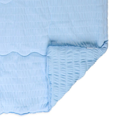 【日本直送】軟綿綿涼感被 - 藍色質感紋