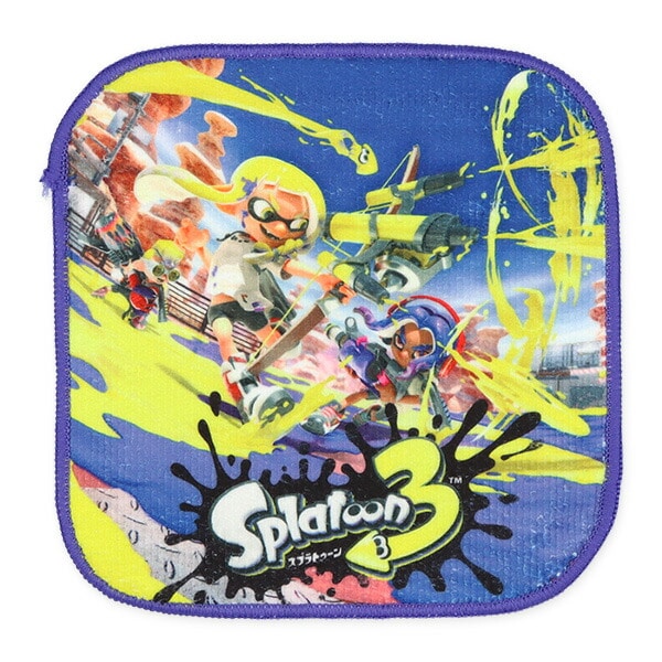 【日本直送】Splatoon 小方巾 (一套3條)