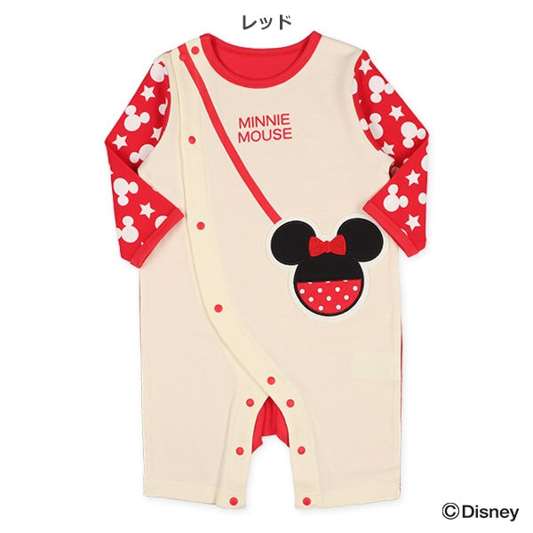 【日本直送】Disney Baby 米奇老鼠Mickey Mouse/米妮Minnie 長袖四季連身衣 (共2色)