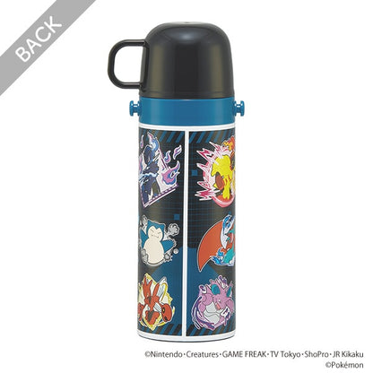 【日本直送】Skater 2 Way 不鏽鋼保溫水壺 430ml/470ml - 寶可夢 Pokémon