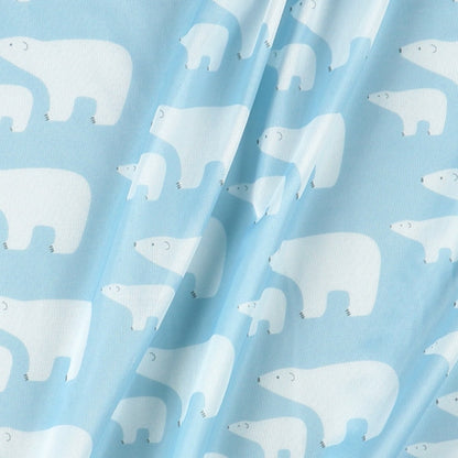 【日本直送】雙面絨毛涼感被 - 北極熊