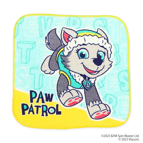 【日本直送】粉色PAW Patrol 狗狗巡邏隊 全棉小方巾 (一套5條)