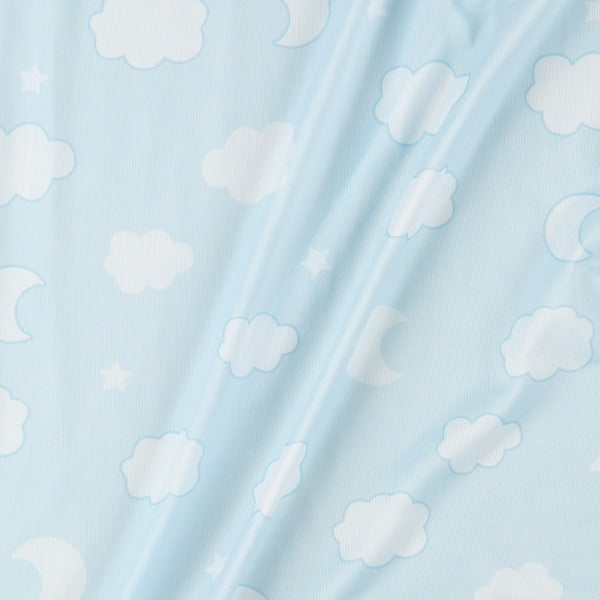 【日本直送】雙面絨毛涼感被 - 月亮/雲朵