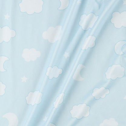 【日本直送】雙面絨毛涼感被 - 月亮/雲朵