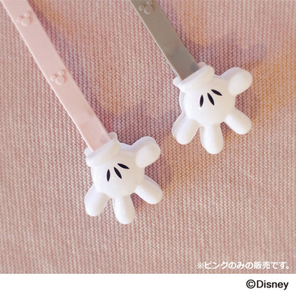 【日本直送】Disney Baby 奶唷/玩具鏈扣夾 - 粉紅色米奇手套