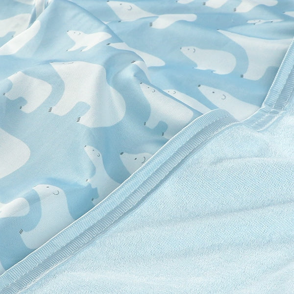 【日本直送】雙面絨毛涼感被 - 北極熊