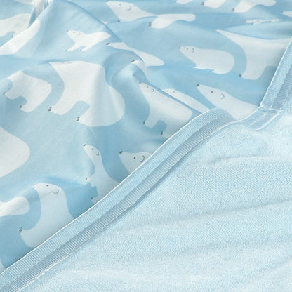 【日本直送】雙面絨毛涼感被 - 北極熊