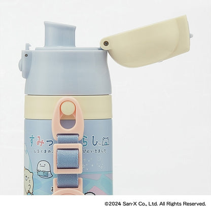 【日本直送】Skater 2 Way 不鏽鋼保溫水壺 350ml/420ml - 角落生物